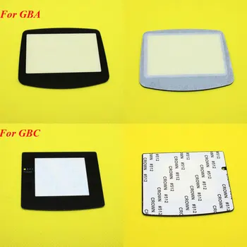 1Piece plastikinio stiklo objektyvas, skirtas GBC GBA ekrano stiklo objektyvo spalvoto objektyvo apsaugai su adhensive
