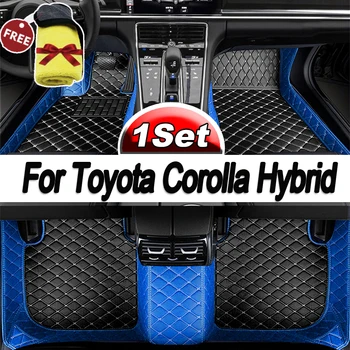 skirta Toyota Corolla Hybrid 2024 2023 2022 2021 2020 2019 automobilių grindų kilimėliai Interjero aksesuarai Odinis vandeniui atsparus pakaitinis dangtelis