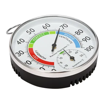 Temperatūros ir drėgmės analoginis indikatorius Vidaus lauko termometras Higrometras L15