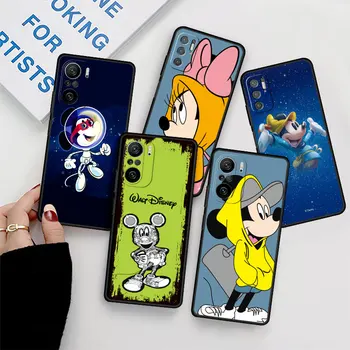 Mickey Mouse anime dėklas, skirtas Xiaomi Redmi Note 11 10 9 Pro 9S 10S 9A 9C K40 8 7 8T 10C K50 Gaming 9T Silicone Funda telefono dangtelis