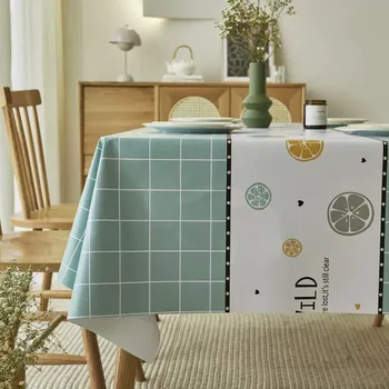 namų staltiesė pledas stačiakampis PVC staltiesė