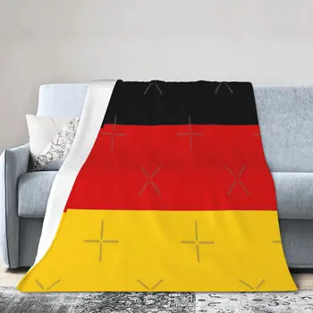 Vokietijos vėliava Itin minkšta mikro vilnos antklodė