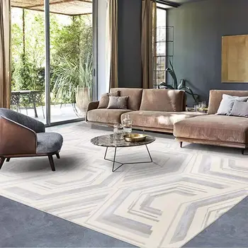 J2033 Modernus minimalistinis kilimas, buitinis miegamojo kilimas