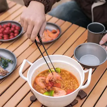 Food Tong Anti-scalding Ergonomic Design Food-Grade Karščiui atsparus nelipnus maisto pristatymas Rust-proof Food Serving Kitchen Tong