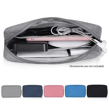 Nauji skaitmeniniai priedai Laikymo krepšys Nešiojamas USB kabelis Ausinių organizatorius Makiažo dangtelis Kelioninių įtaisų įrenginiai Maišelis