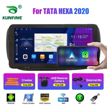 10.33 colių automobilinis radijas, skirtas TATA HEXA 2020 2Din Android Octa Core Car Stereo DVD GPS navigacijos grotuvas QLED ekranas Carplay