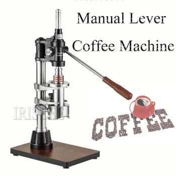 Slėgio svirtis Kavos virimo aparatas Rankomis presuotas kavos aparatas 304 Nerūdijančio plieno rankinis espresso