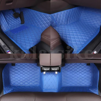 Custom Car Floor Mat for Kia Quoris All model auto Kilimas Kilimas Footbridge priedai stiliaus interjero dalys
