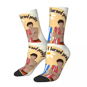 Hip Hop vyriškos kojinės Vasara Aš paverčiau gana prekes Super minkšta Jenny Han aukštos kokybės kojinė visus sezonus