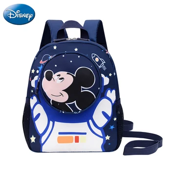 Disney Mickey Minnie kuprinė Vaikų animacinis filmas Mokyklinis krepšys Darželis Apsauga nuo nuostolių Maži mokykliniai krepšiai Vaikai Kawaii Kelioninės kuprinės