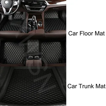 Individualizuotas automobilinis grindų kilimėlis Mercedes Benz E klasės A207 Kabrioletas C207 C238 2 Durys EQA Interjero aksesuarai Kiliminė automobilinė bagažinė Kilimėlis