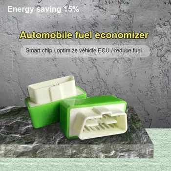 1Pc degalų ekonomaizeris Mažos degalų sąnaudos ir mažai teršalų išmetantis ECO OBD2 detektorius 
