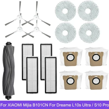 skirta Dreame L10s Ultra / L10S Pro Priedai XIAOMI Mijia Omni 1S B101CN Robot X10+ Vakuuminis pagrindinis šoninis šepetėlis Filtro šluostės dalys