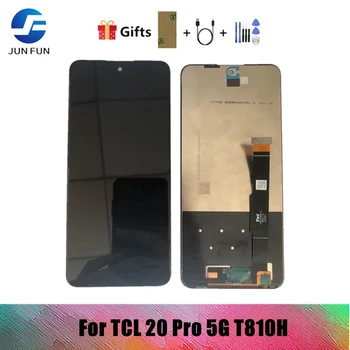 Originalus LCD ekranas, skirtas TCL 20 Pro 5G T810H ekranui Aukščiausios kokybės jutiklinio ekrano atsarginės dalys Mobiliųjų telefonų remontas