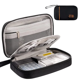 Elektroninis laikymo krepšys elektroninis priedų krepšys kelioninis atsparus vandeniui, tinkamas iPad Mini Kindle kietojo disko kabelio įkrovikliui