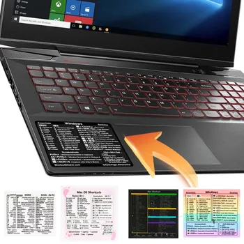 Kompiuterio nuoroda Spartusis klavišas Lipdukų klijai, skirti PC Laptop Desktop for Apple Macbook Chromebook Windows Photoshop