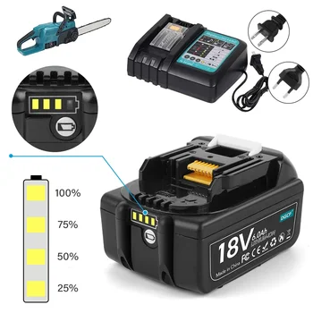 BL1860 Original for Makita 18V Battery Bl1850b Bl1860 Bl1860 Bl1830 Bl1815 Bl1840 LXT400 for Makita 18V Tools Drill with Charger