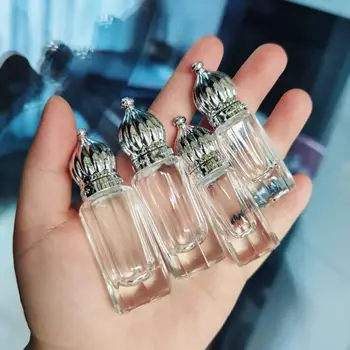 Vintage Perfume Roller Ball Buteliukai Mini Empty Roll-On Bottle Thicken Bottom Stikliniai eterinių aliejų buteliukai Pakartotinai užpildomi buteliukai