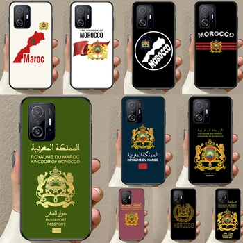 Maroko vėliavos herbo simbolis Fondas POCO F5 F3 M5s C40 F4 GT X3 X4 X5 Pro dėklas Xiaomi 12 13 Lite 11T 12T Pro 12X