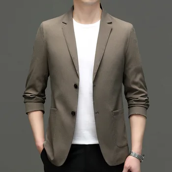 Z253-2023 Vyriškas kostiumas pavasario naujas verslas profesionalus vyriškas kostiumas švarkas atsitiktinė korėjietiška kostiumo versija