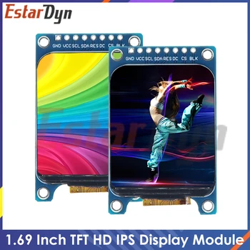 1.69 TFT LCD IPS spalvoto ekrano modulis 1.69
